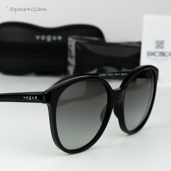 Vogue Women Sunglasses Black Grey Gradient Butterfly VO5509S W44/1156 BRAND NEW main image 7